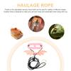 5Pcs Lizard Harness Wings Bearded Dragon Clothes Adjustable Pet Supplies Lizard Leash Reptile Gear Durable