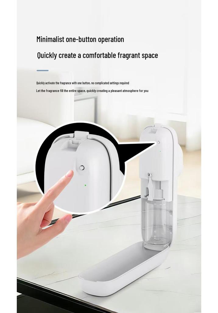 Compact 100ml Cross-Platform Aromatherapy Diffuser for Home & Hotel