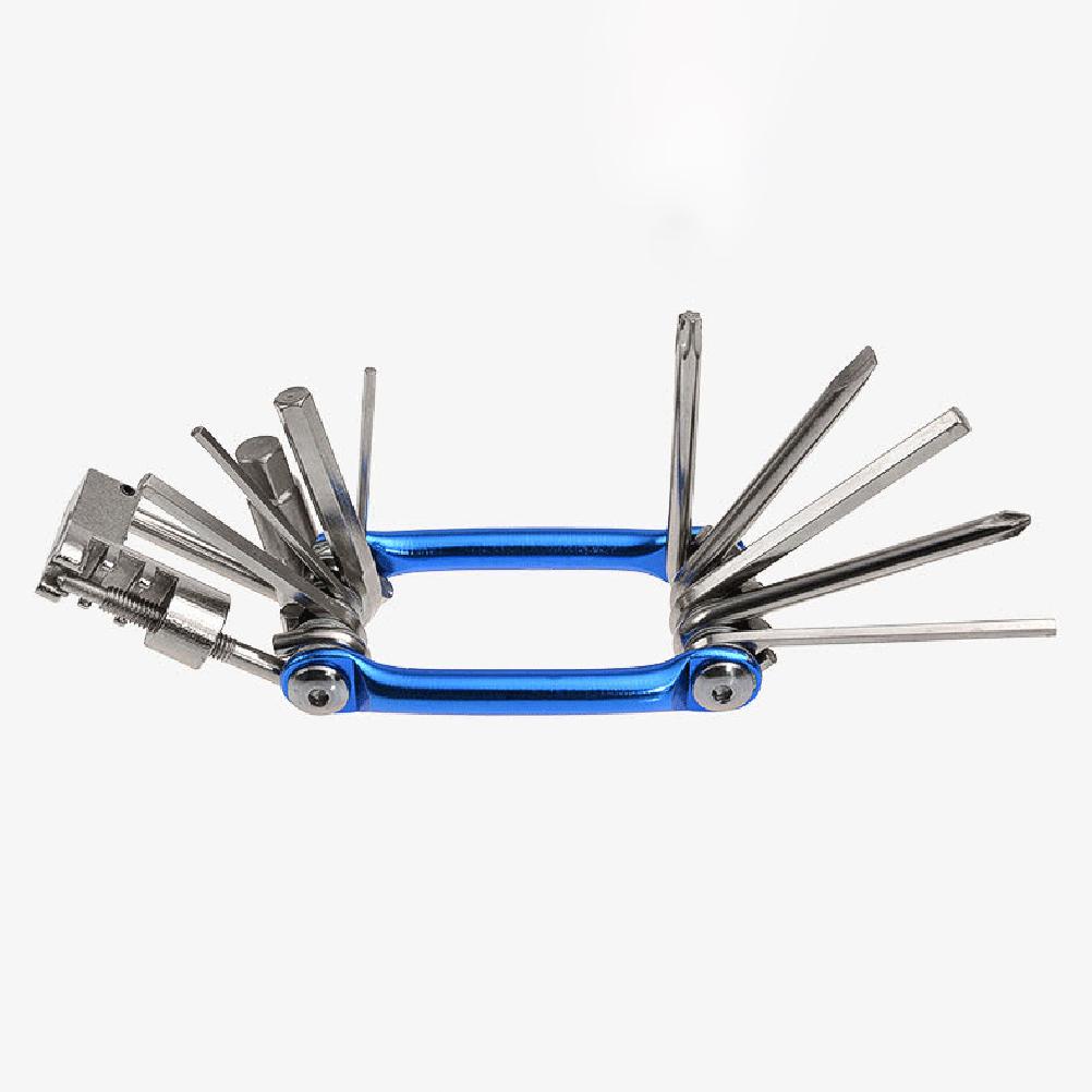 11 In 1 Bike Tools Bike Repair Tool Kit Wrench Screwdriver Chain Multifunction Tool