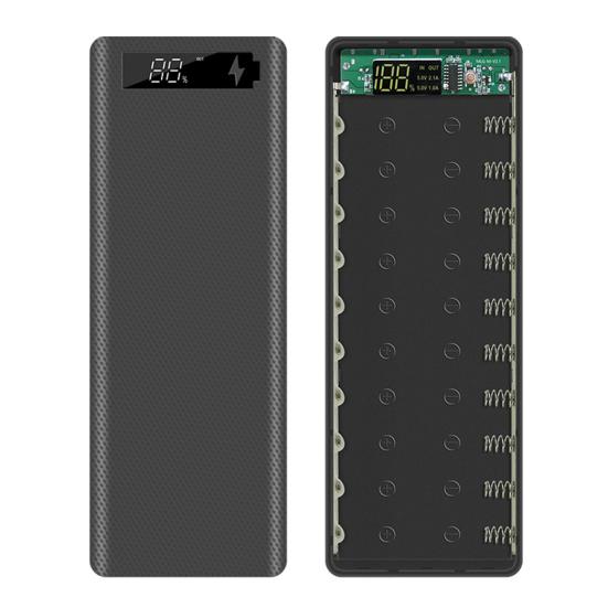 M10 Portable Micro USB Type-C Power Bank Shell 18650 Cutie încărcător baterie