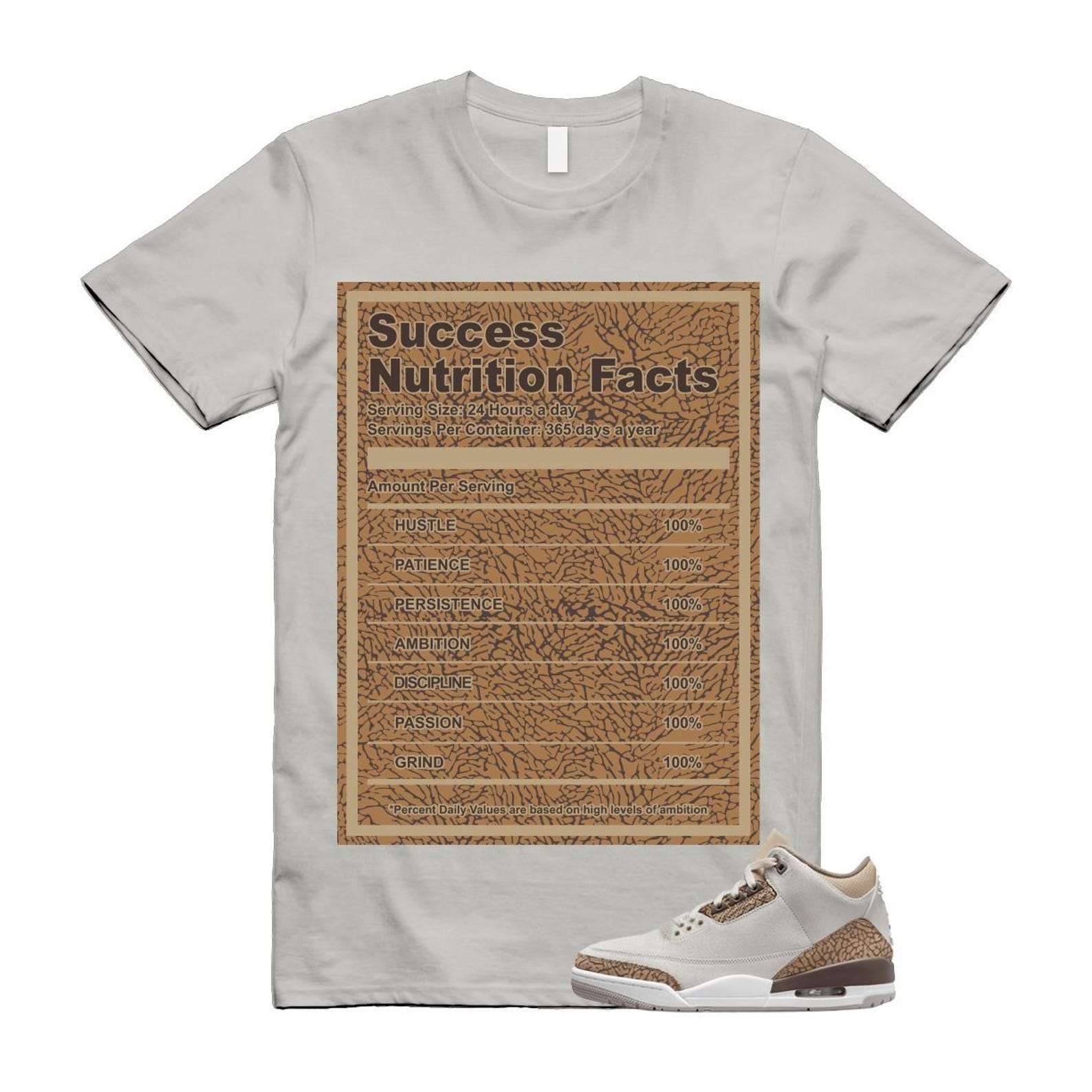 3 Palomino Light Orewood Brown British Tan T Shirt Match SUCC 4XL