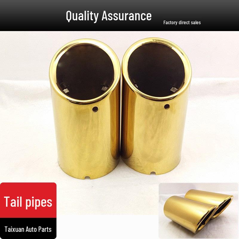 Universal 7.6CM Exhaust Pipe for A1, A3, A4L, Q5, Tiguan, Magotan