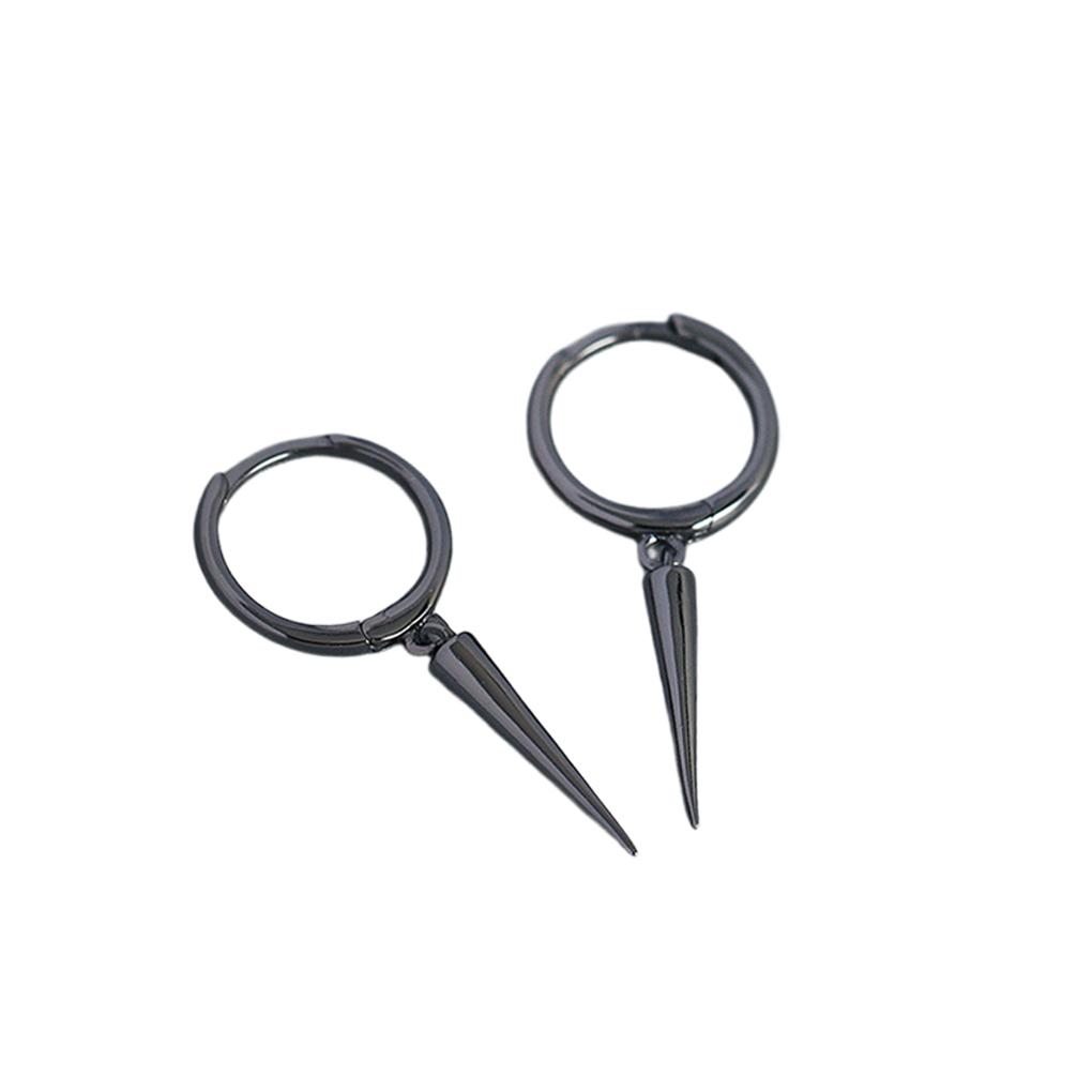 2 Pieces Alloy Women Earring Decorative Solid Color Electroplated Unfading Elegant Ear Stud Jewellery Ornament