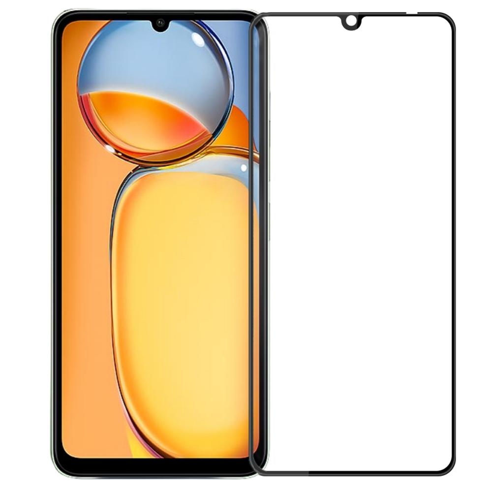

PINWUYO JK 3D Curved Tempered Glass Film-2 for Xiaomi Redmi 13C 4G/13C 5G/13R 5G/Poco M6 5G/Poco C65 4G Anti-Fingerprint Screen Protector Type A