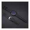 Watch Strap Leather Smart Watch Strap Watch Band Genuine Leather Strap 20mm 22mm 24mm Waterproof Silver Black Buckle Leather with Tools Quick Release