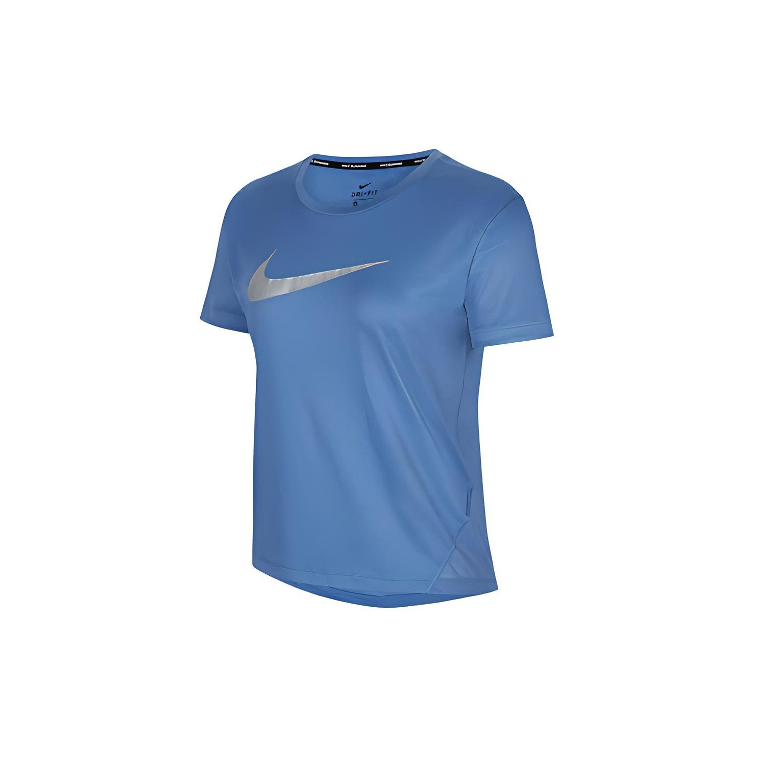(WMNS) Nike Running Tops Short Sleeve Blue Women s CN5185-458 L