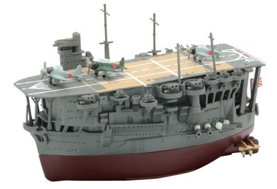 Fujimi Model Chibimaru Fleet Series 10 Chibimaru Fleet Kaga Etched Parts and Wooden Deck No. EX-2 (Includes Stickers) Chibimaru-10 EX-2