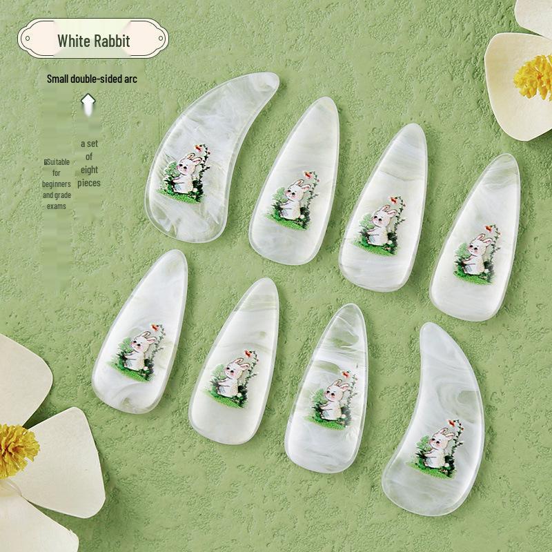 Golden Cicada Cartoon Guzheng Fingernails for Adults & Beginners