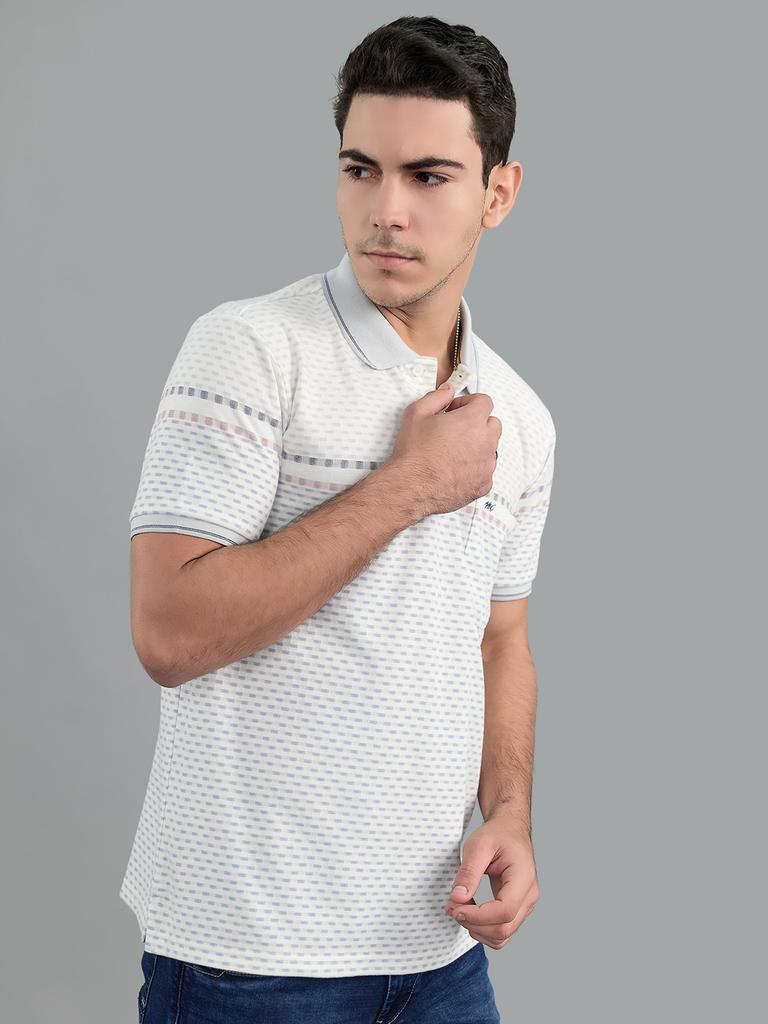 Monte Carlo Mens Regular Fit Half Sleeve Polo Neck T-Shirt