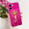 For OPPO A6X A6 A6T Pro 4G 5G Fashion Crown Letter Phone Case For Oppo A6x A 6 A6T Pro 4G Soft Silicone TPU Cases