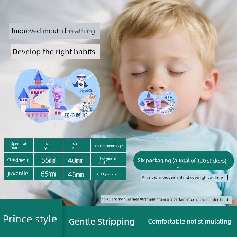 German Mouth Breathing Correction Stickers Kids Mouth Breathing Breathing Patch Sleep Anti-Opening Mouth Breathing Patch Mouth Seal