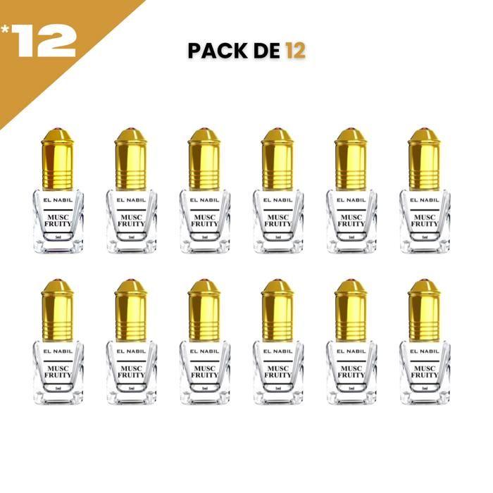 El Nabil Musc Fruity Parfum Concentré Sans Alcool 12*5ml