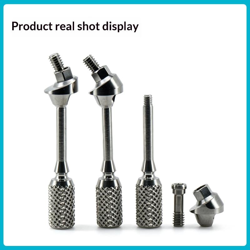 New Biotechnology Dental Implant Bench Kit Scanbody Multi Unit Titanium Based Simulation Transfer Bone Healing Screw Dent