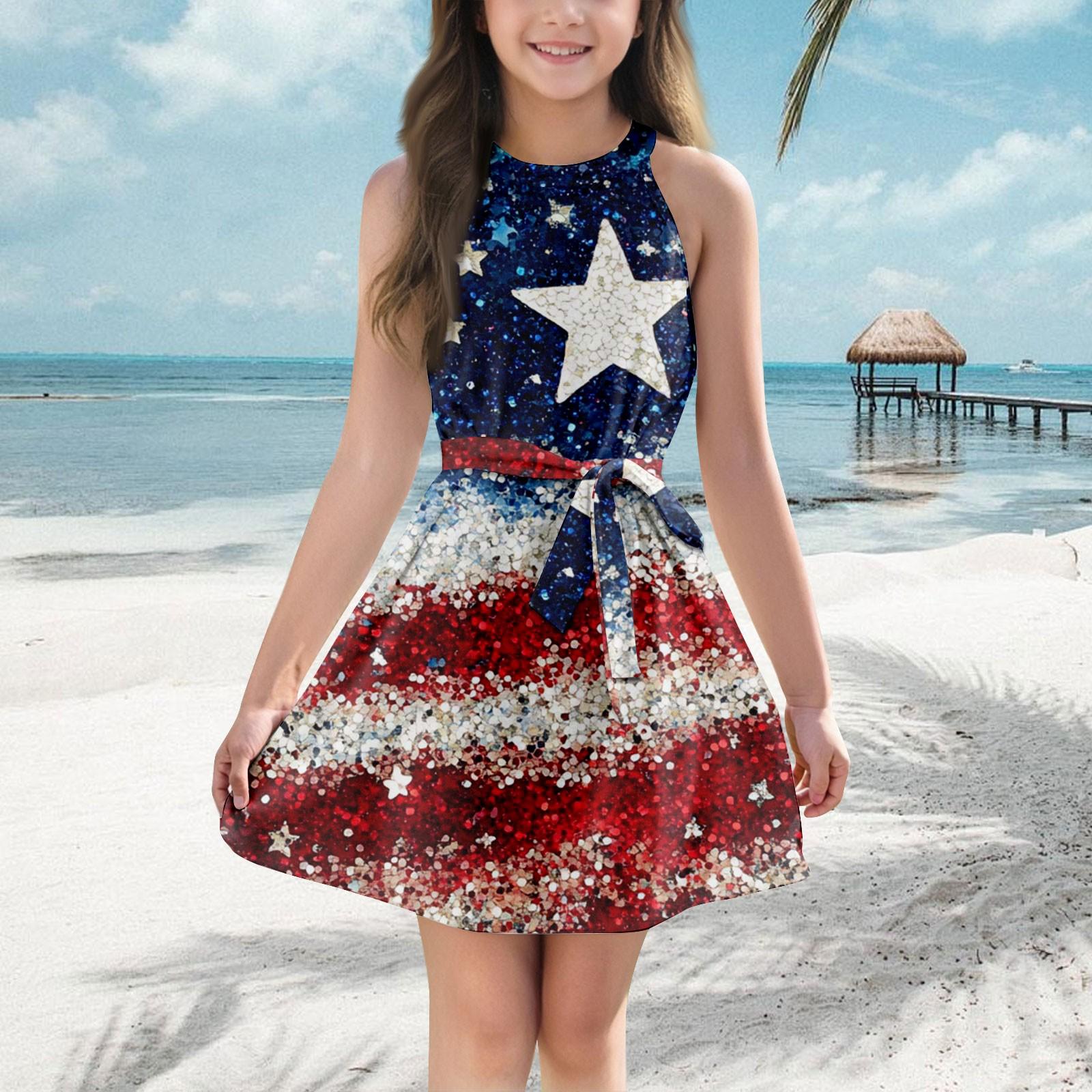 

Модное повседневное платье с принтованным платьем на подтяжках 110