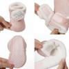 Jiamile Newborn Indoor Cotton Baby Walking Shoes