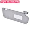 Car Sun Visor Replacement For Hyundai I20 2008-2018 With Makeup Mirror 852201J000 852101J000 Interior Sunshade Left Or Right