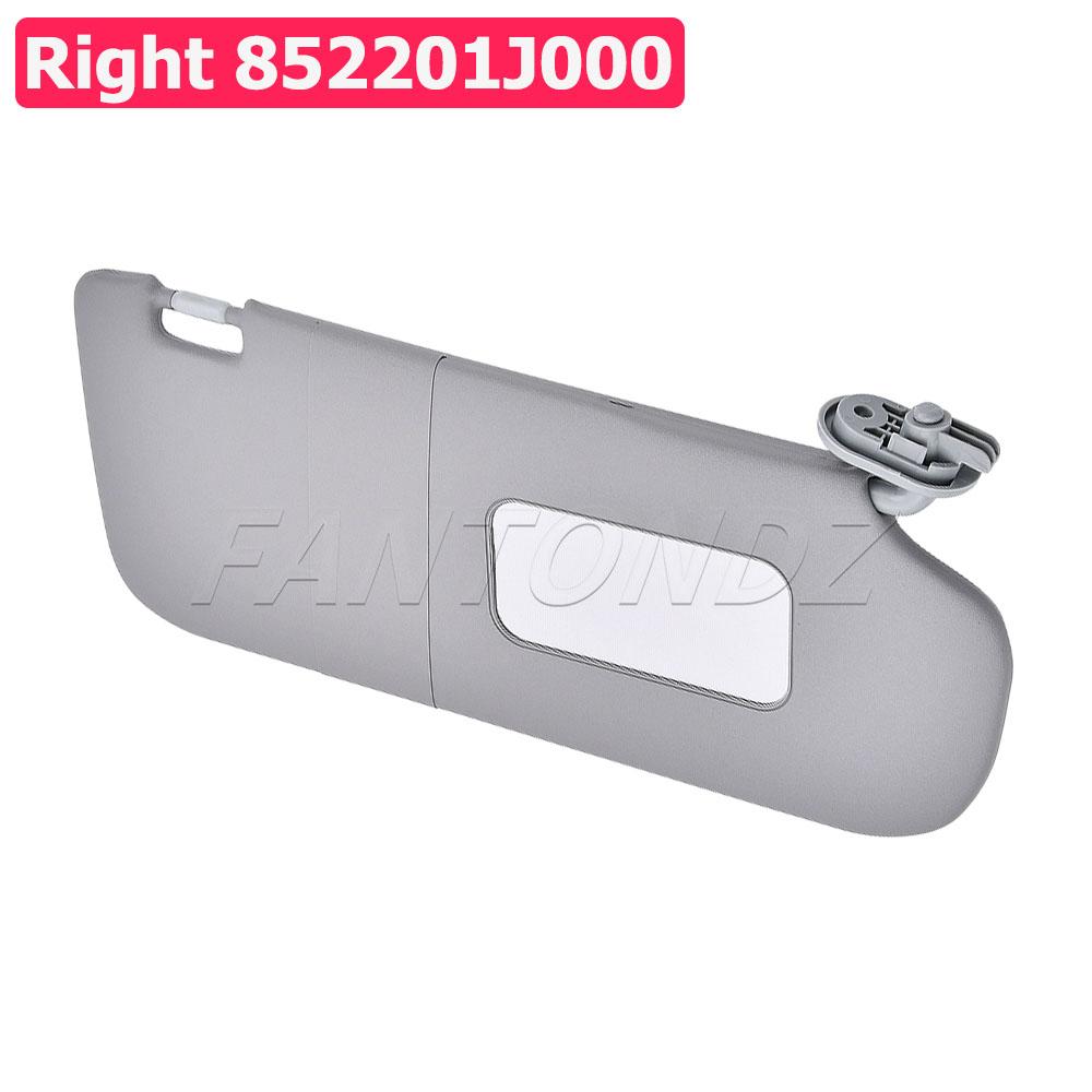 Car Sun Visor Replacement For Hyundai I20 2008-2018 With Makeup Mirror 852201J000 852101J000 Interior Sunshade Left Or Right