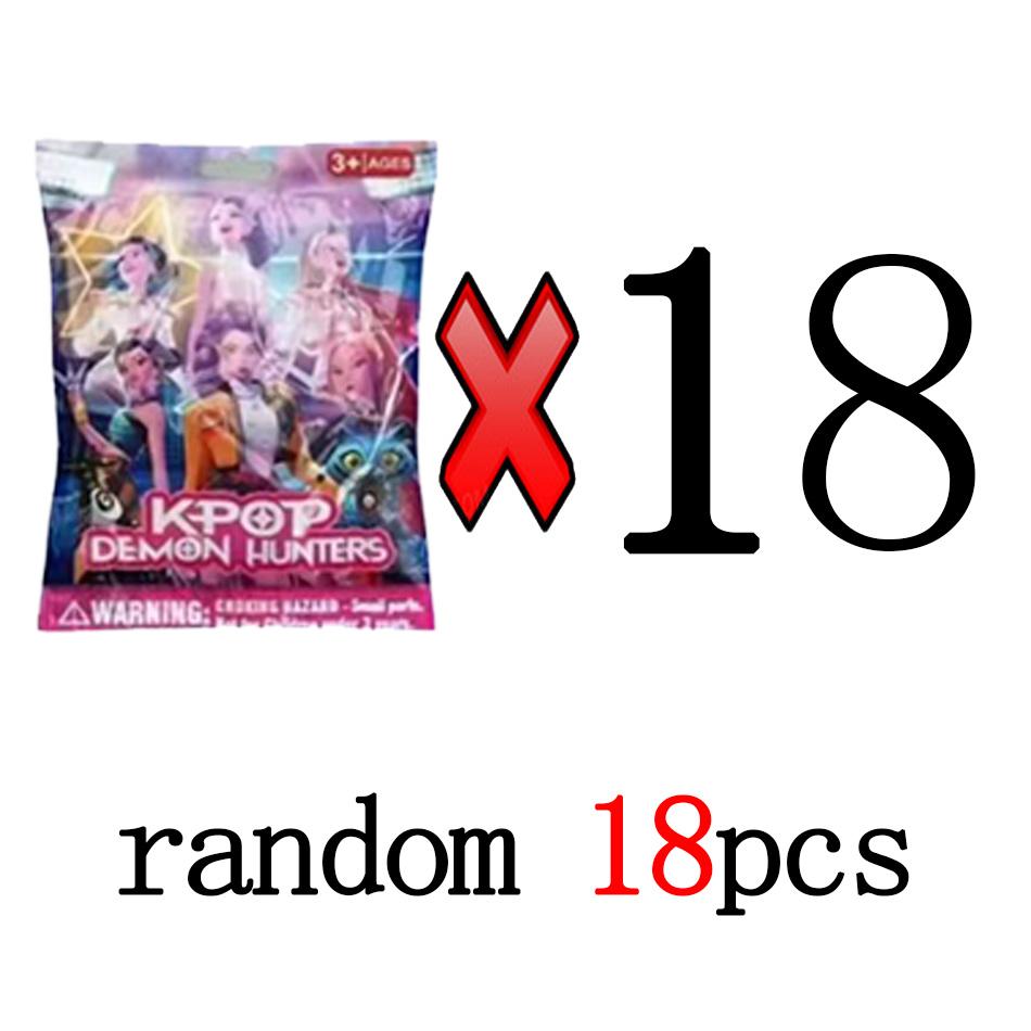 Anime Kpop Demon Hunter Blind Box Disassembly Fun Blind Bag Small Statue Peripheral Model Desktop Blind Box Decoration Gift