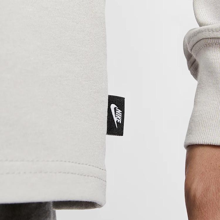 Nike Sportswear FW24 Premium Essentials Loose Casual Fashion Comfortable Long Sleeve T-Shirt Men Tops Light-Iron-Ore-Gray DO7391-014