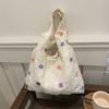 Fashion Knitted Foreign Style Casual Bag 2025 Spring and Summer Versatile Ins Shoulder Underarm Bag Tote Bag Women
