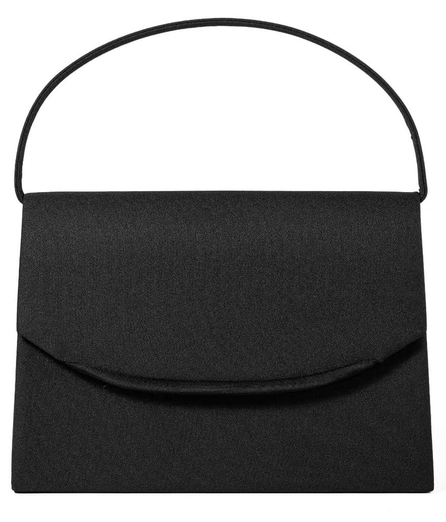 Gurina Damen Formale Tasche, Trauer Tasche, Geeignet für Hochzeiten, Beerdigungen, Abschlussfeiern, Aufnahmefeiern, Hochzeiten und Einschulungsfeiern