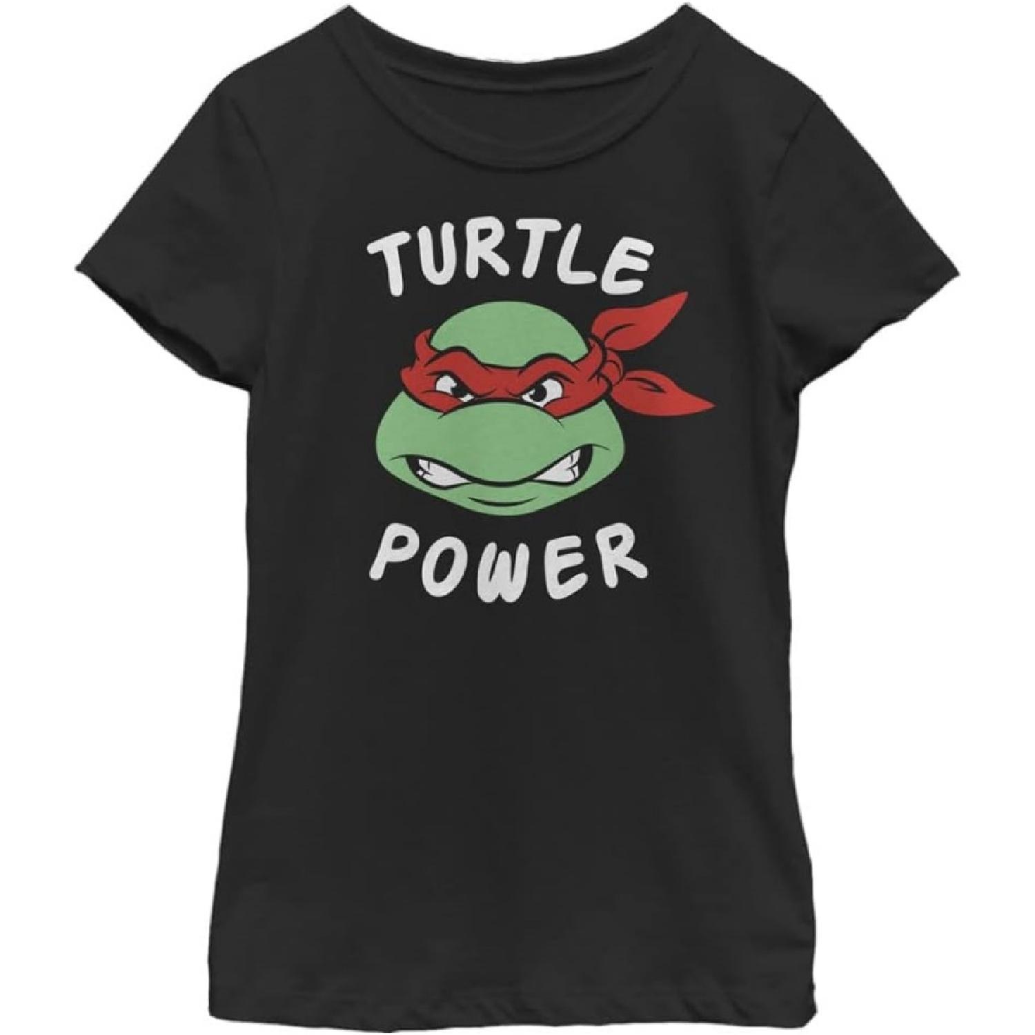 

Teenage Mutant Ninja Turtles Girl s Turtle Power T-Shirt XXXXXL чорний