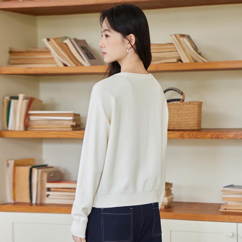 FivePlus Cherry Embroidered Knit Cardigan