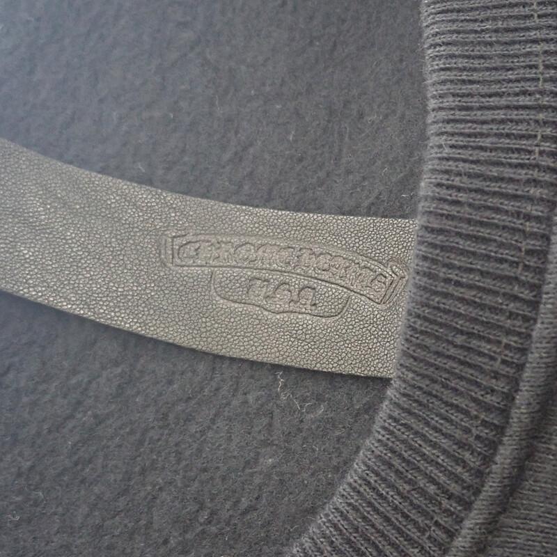 CHROME HEARTS 2212-304-6310 M Sweat Black Cotton Mens