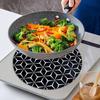 Induction Cooktop Protector Mat Non Slip Silicone Mat Heat Resistant Cooktop Protector Tight Fit Cuttable Protector Mat For