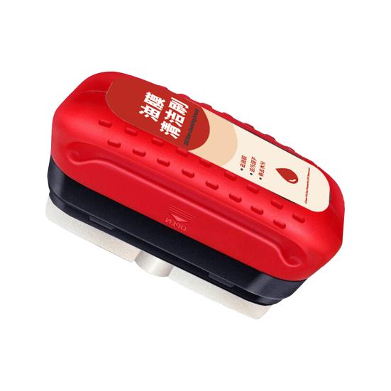 

Засіб для очищення лобового скла від масляної плівки для автомобільного скла Екологічно чистий довготривалий захист Портативна щітка для очищення автомобільної масляної плівки від скла червоний