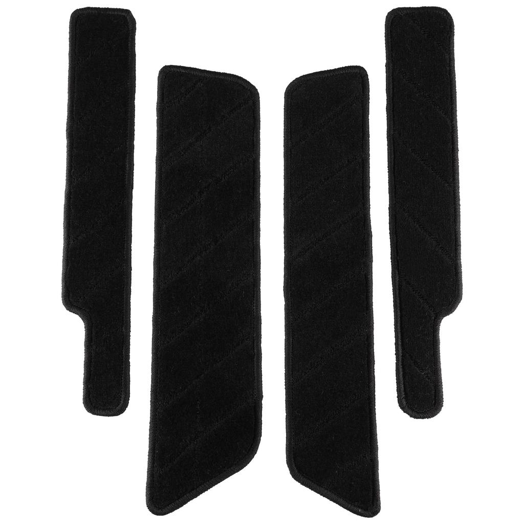 Delica Door Entrance Scratch and Stain Resistant Side Step Set D5 Mats, Mats, 4-Piece (Old Model)