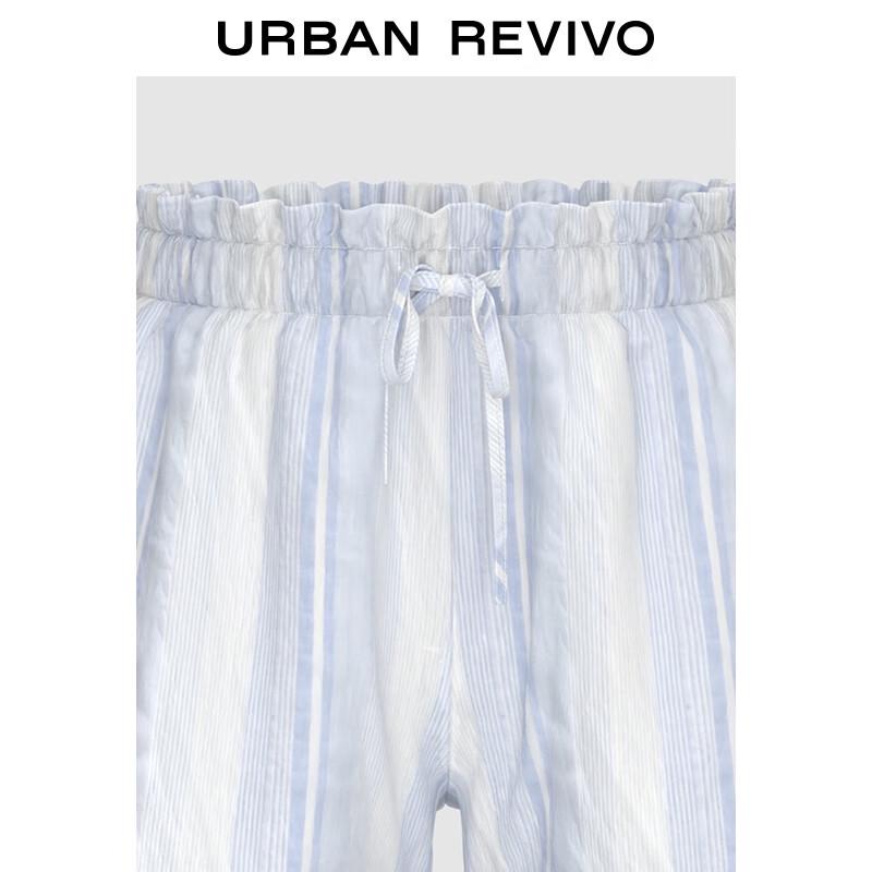 UR 2025 Women's Striped Casual Loose Shorts