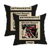 A Stylish Lady On Pink Pillowcasezipper Design, Decorative Pillowcase, 45X45 Cm Pillowcase