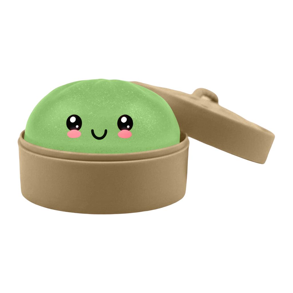 Simulated Roast Pork Bun Toy; Cute Food; Decompression; Bun; Enjoy; Stress Relief Device.Prank Stress Relief Bun Toy Realistic Steamer Toy