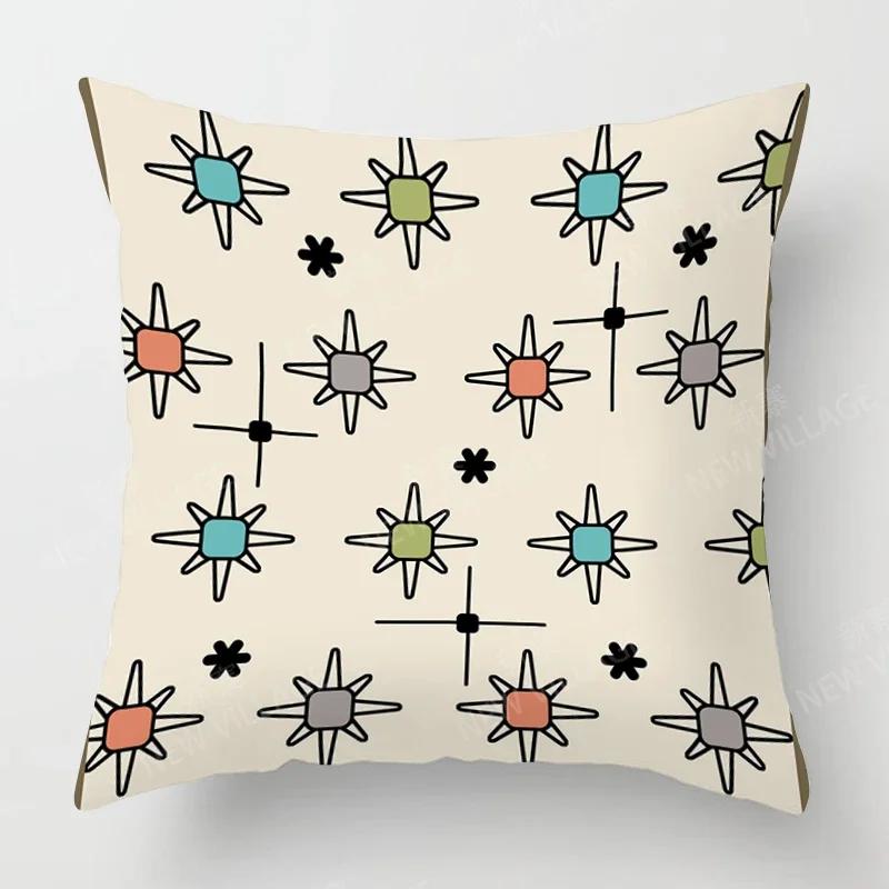 Nordic Autumn Home Decoration Throw Pillow Cover Sofa Cushion Cover Modern 45x45cm 45 * 45 50x50 60x60cm 40x220 Modern Fashion L