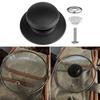 Set of 4 Multipurpose Cookware Lid Knobs Sturdy Plastic Pan Handle Suitable for Multiple Kitchen Pot Covers Black
