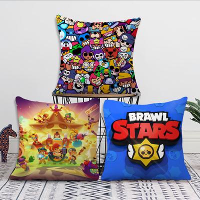 Jogo B-BrawlES S-StarEs B Fronha Casa Sofá Sala de Estar Escritório Loja Capa Estampa Conforto Decoração Simplicidade Nórdica
