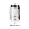 25/35/50ml Stainless Steel Measuring Cup Cylindrical Cocktail Ounce Jigger Wine Drink Measurer Bartending Bottle Bar Accessories