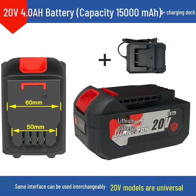 Dongcheng Model Universal Lithium Battery for Angle Grinders, Electric Saws, and Wrenches - Large Capacity