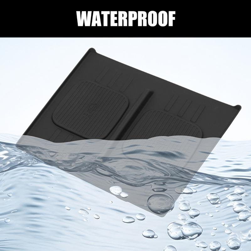 Silicone Not  Slip Pad Wireless Charging Silicone Mat Stable Wireless Charges Pad Fast Charging Solution for Vehicles 