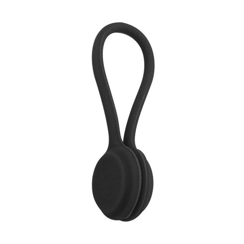 

Силиконовый магнитный органайзер для кабелей и намотка для наушников