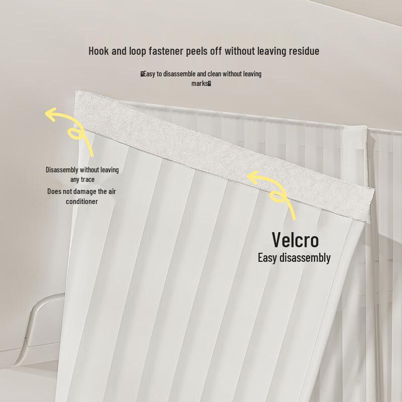 Air Conditioner Wind Deflector Curtain