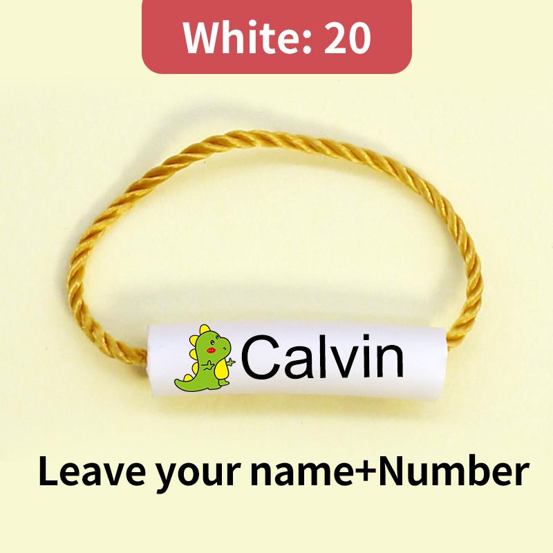 Name Ring Waterproof Baby Shoe Bag Name Sticker Shoe Ring Buckle Kindergarten Name Buckle Pendant