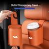Compatible with Li Auto L7, L6, L8, L9: Cup Holder Replacement & Car Seat Back Storage Box, Door Trash Can - New Version