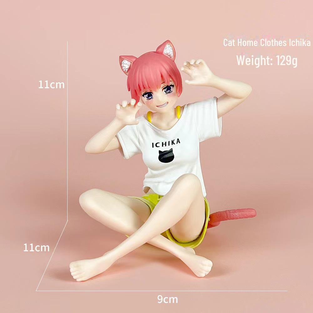 

«Квинтэссенция цветочных аниме-фигурок»: Украшения Накано Нино и Мику