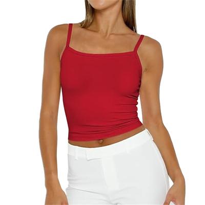 Womens Tank Top Dressy Casual Shirts Summer Loose Fit Camisole Cute Trendy Clothes Sleeveless Blouses