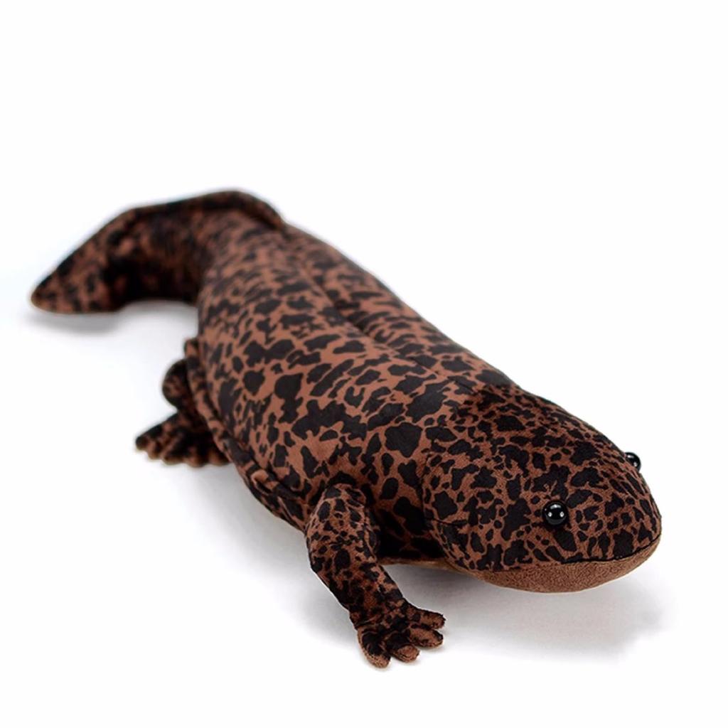 Lilizzhoumax Paleontology Series Giant Salamander Plush Soft Amphibian Stuffed Toy for Boys and Home 50cm Long Toy, Girls, Decor,