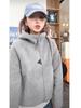 Unisex Retro Raglan Sleeve Fleece Hoodie - Warm & Functional for Autumn/Winter