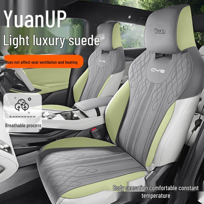All-Season Special Half-Wrap Car Seat Cushion for Yuan UP