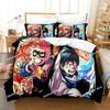 My Hero Academia Beding Set Japan Anime Printed Bed Linen Set With Pilowcase Soft Duvet Cover Soft Single Double Quen Super King-Sized Dimensionsd